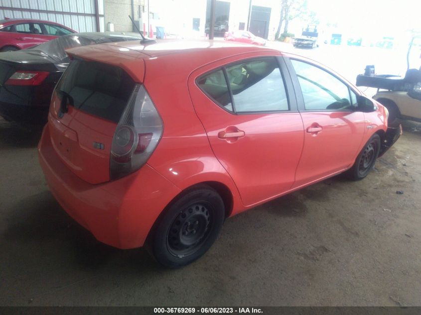2013 TOYOTA PRIUS C - JTDKDTB30D1039984