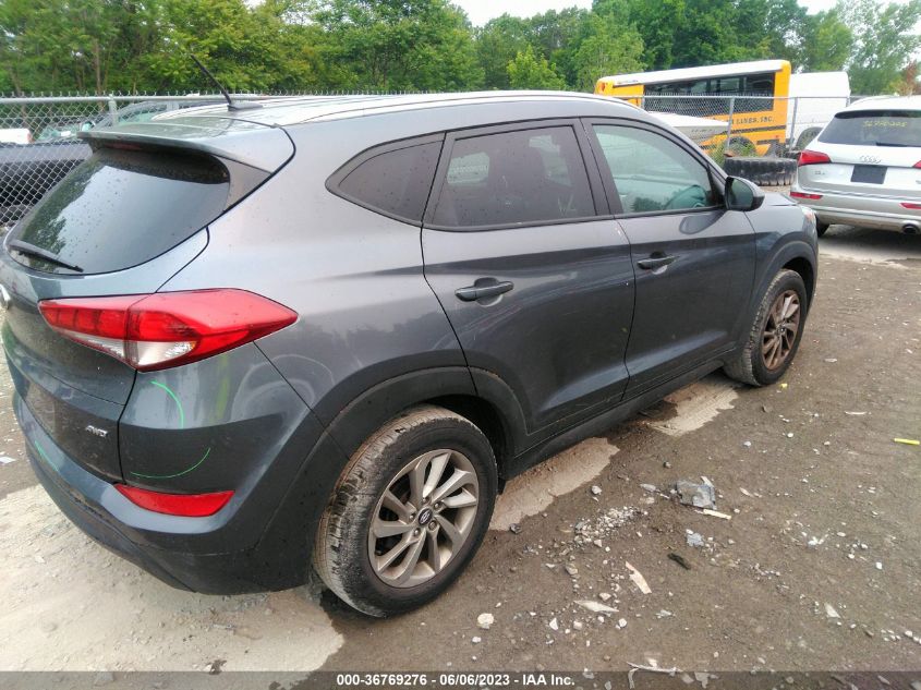 2016 HYUNDAI TUCSON SE - KM8J3CA40GU100791