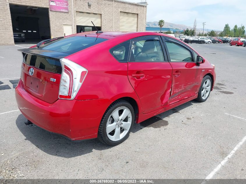 2014 TOYOTA PRIUS FOUR/FIVE/THREE/ONE/TWO - JTDKN3DU0E0365407