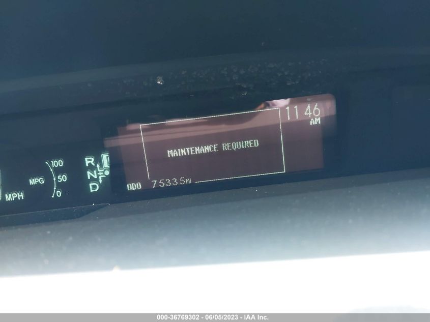 2014 TOYOTA PRIUS FOUR/FIVE/THREE/ONE/TWO - JTDKN3DU0E0365407