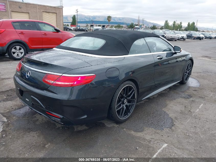 2017 MERCEDES-BENZ S 550 WDDXK8CB4HA020767