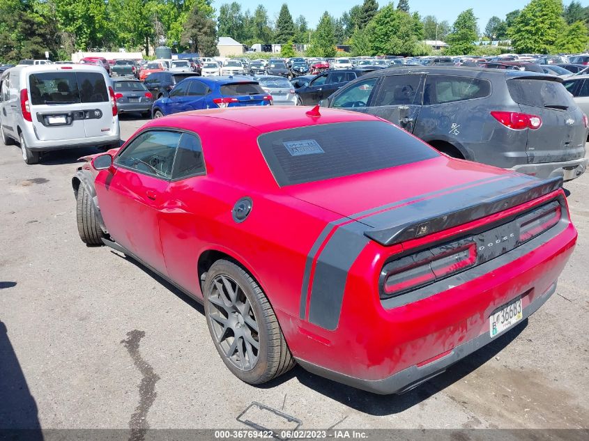 2016 DODGE CHALLENGER R/T SCAT PACK - 2C3CDZFJ3GH213704