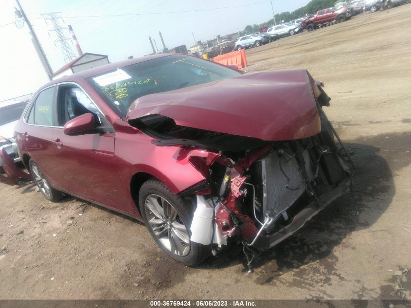 2017 TOYOTA CAMRY XLE/SE/LE/XSE - 4T1BF1FK3HU813922