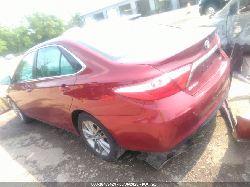 2017 TOYOTA CAMRY XLE/SE/LE/XSE - 4T1BF1FK3HU813922