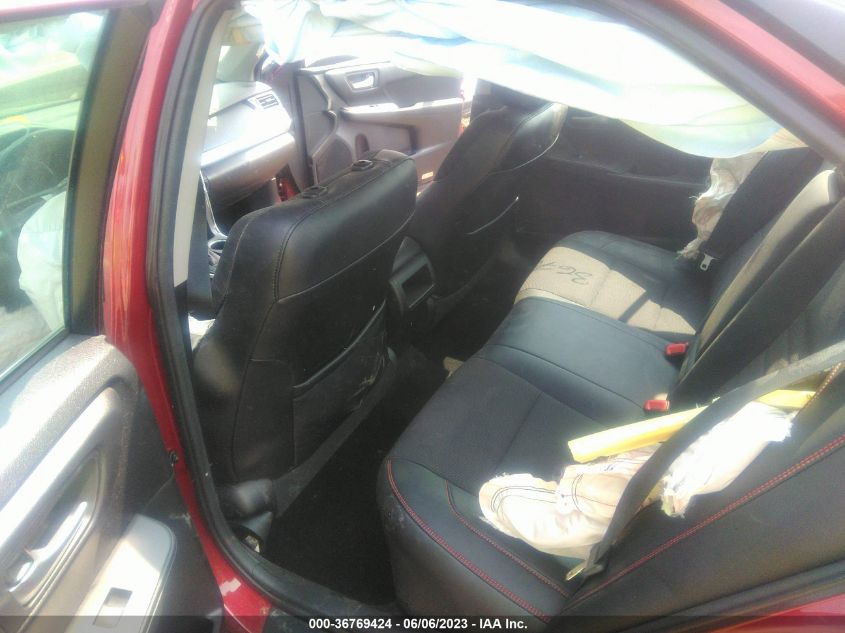 2017 TOYOTA CAMRY XLE/SE/LE/XSE - 4T1BF1FK3HU813922