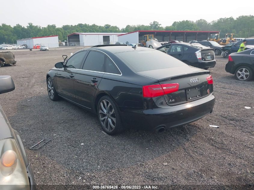 2013 AUDI A6 2.0T PREMIUM PLUS - WAUGFAFC6DN085016