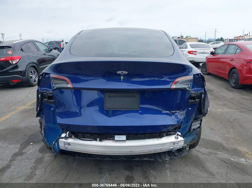 VIN 7SAYGDEE0PA035689 2023 TESLA MODEL Y LONG RANGE