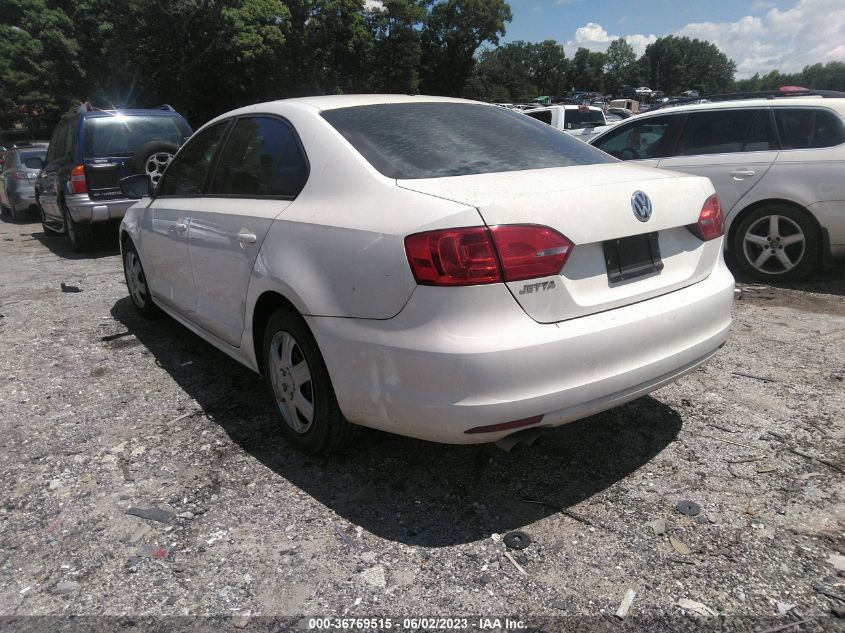 2013 VOLKSWAGEN JETTA SEDAN S - 3VW2K7AJ7DM291938