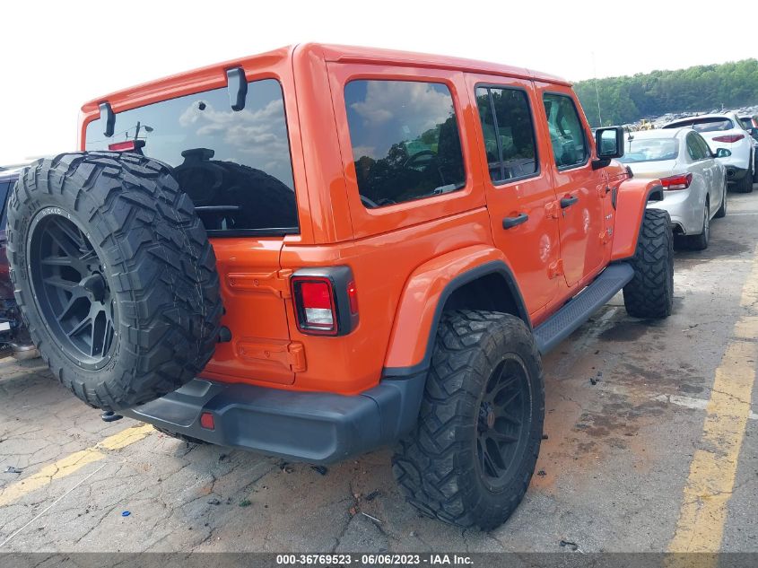 2020 JEEP WRANGLER UNLIMITED SAHARA - 1C4HJXEN1LW115673