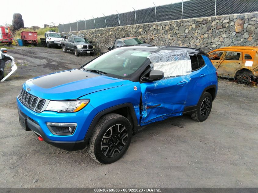 2019 JEEP COMPASS TRAILHAWK - 3C4NJDDB6KT704571