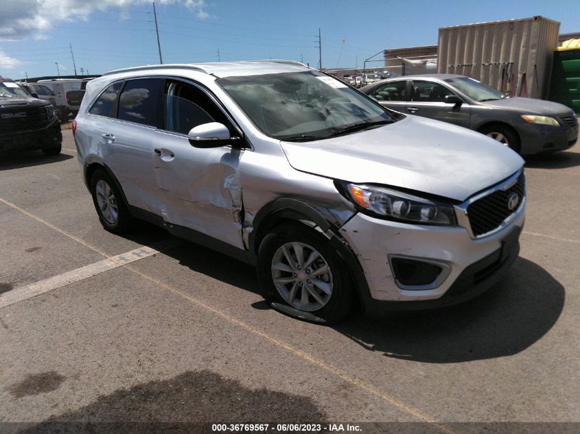 2017 KIA SORENTO LX - 5XYPG4A38HG284350