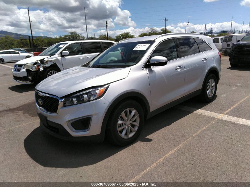 2017 KIA SORENTO LX - 5XYPG4A38HG284350