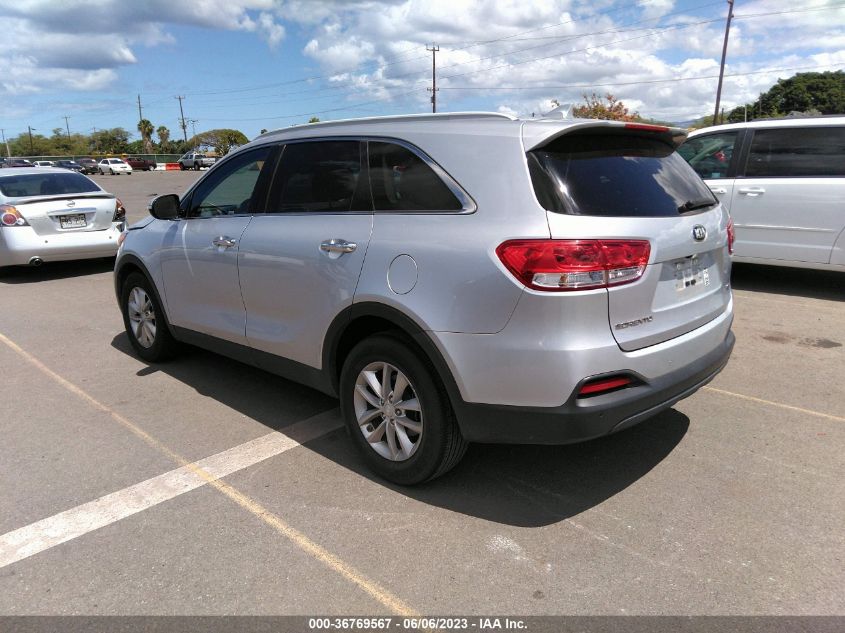 2017 KIA SORENTO LX - 5XYPG4A38HG284350