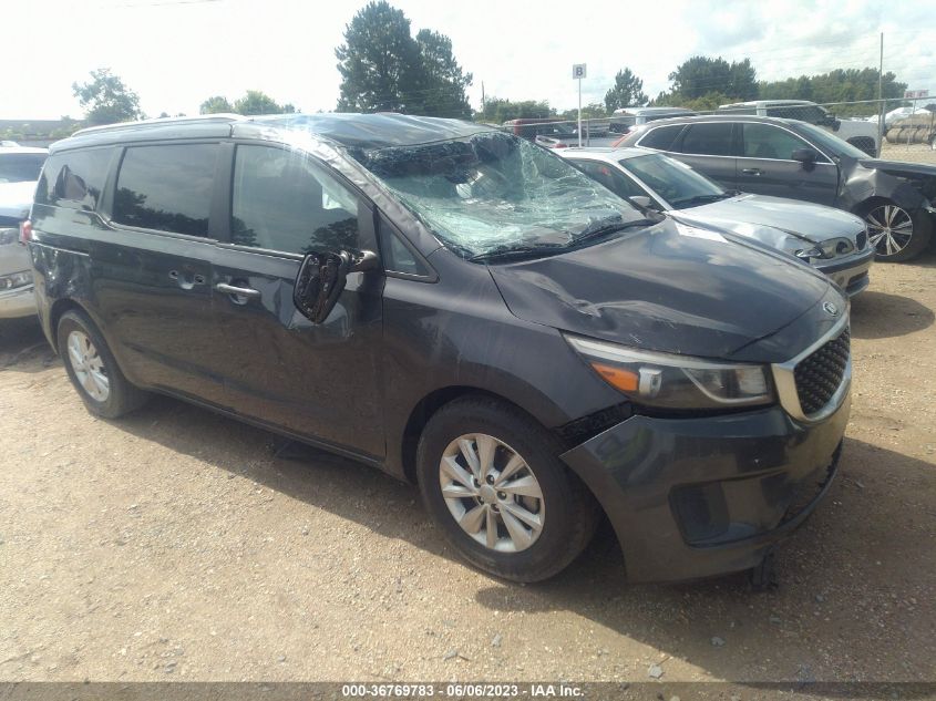 2015 KIA SEDONA LX - KNDMB5C12F6028949