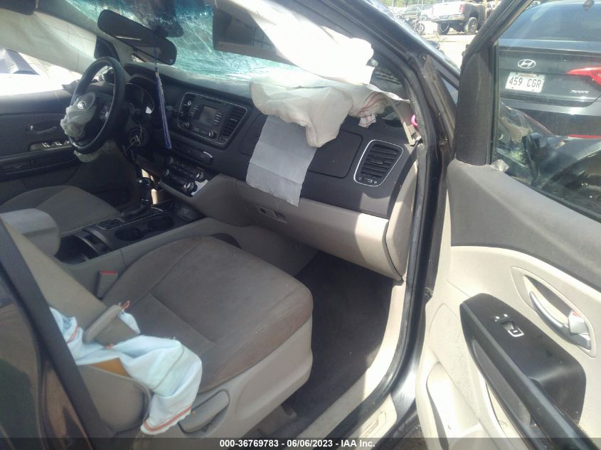 2015 KIA SEDONA LX - KNDMB5C12F6028949