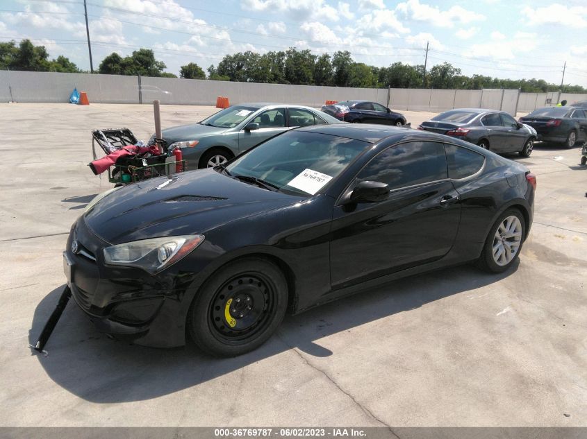 2013 HYUNDAI GENESIS COUPE 2.0T PREMIUM KMHHT6KD8DU092501