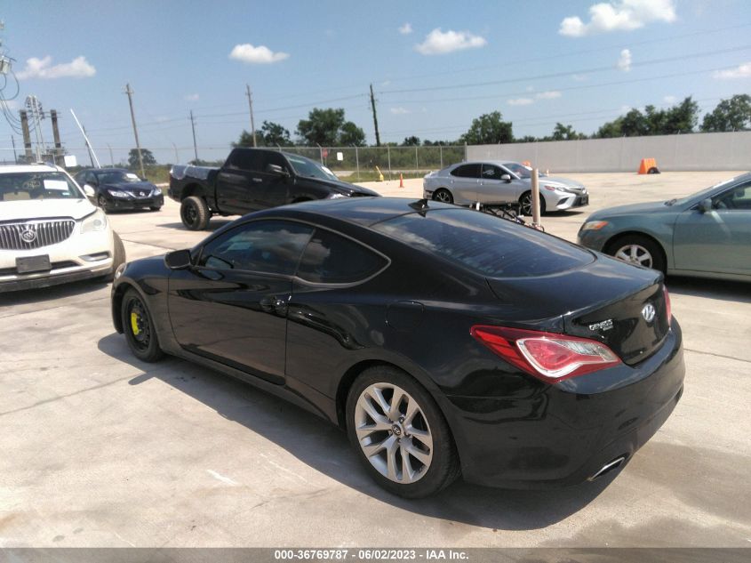 2013 HYUNDAI GENESIS COUPE 2.0T PREMIUM KMHHT6KD8DU092501