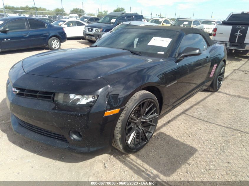 2015 CHEVROLET CAMARO LT - 2G1FD3D31F9202793