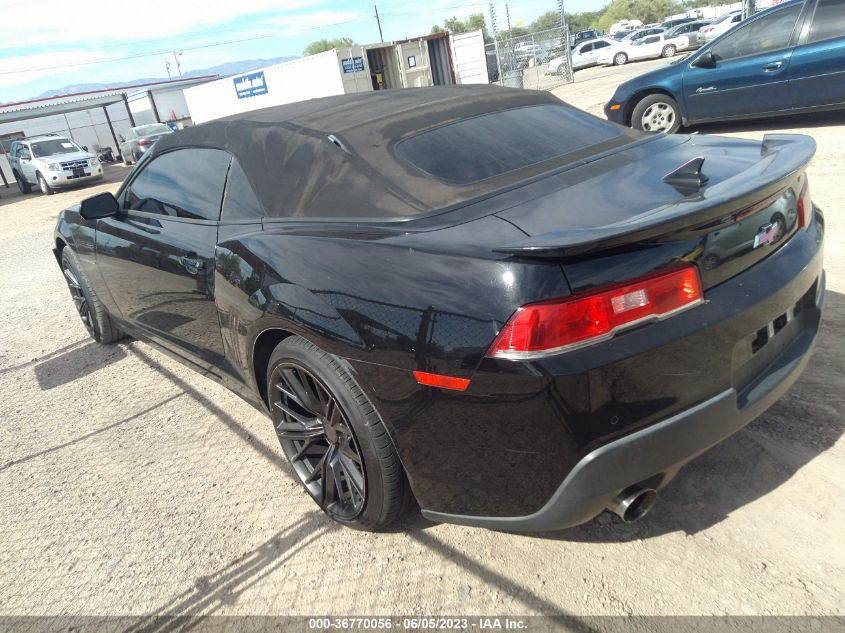 2015 CHEVROLET CAMARO LT - 2G1FD3D31F9202793