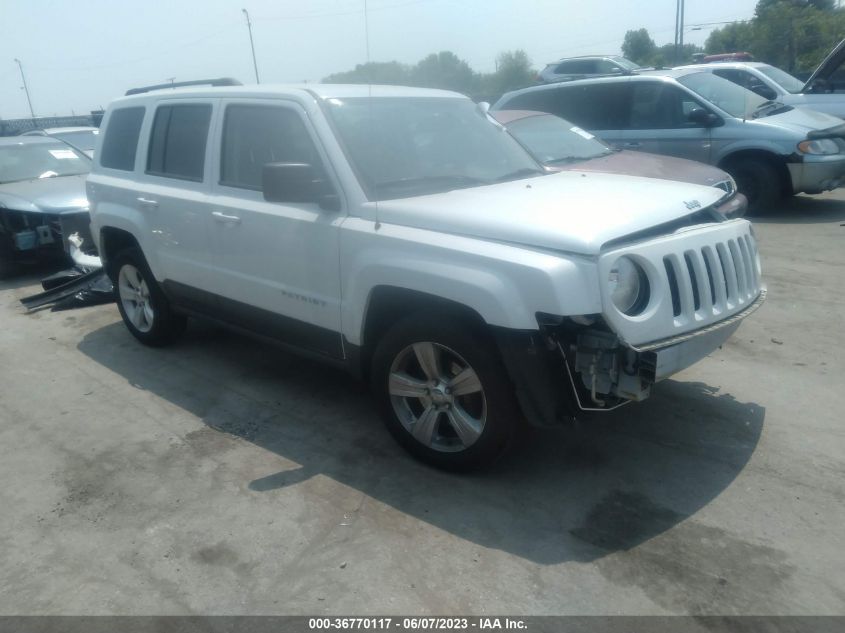 2016 JEEP PATRIOT LATITUDE - 1C4NJPFB4GD590498