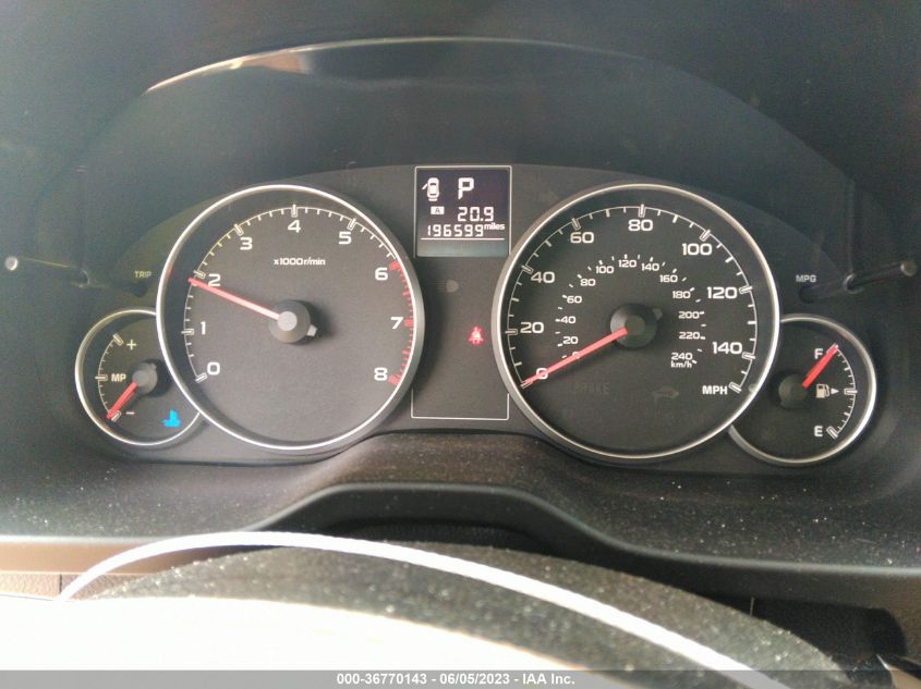 2014 SUBARU LEGACY 2.5I - 4S3BMBA61E3037575