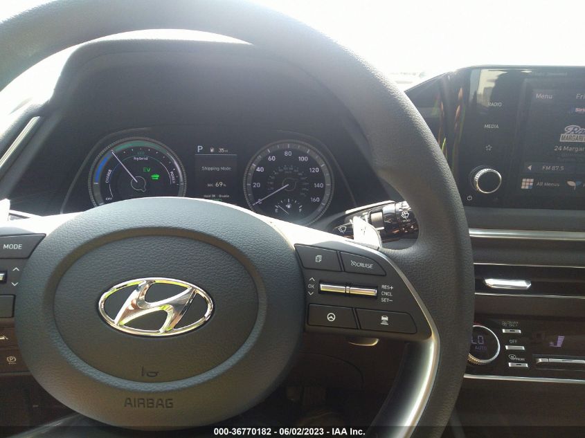 2023 HYUNDAI SONATA HYBRID BLUE - KMHL24JJ5PA067246