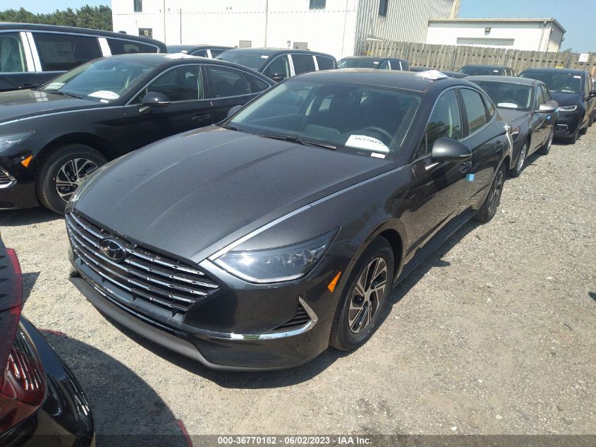 2023 HYUNDAI SONATA HYBRID BLUE - KMHL24JJ5PA067246