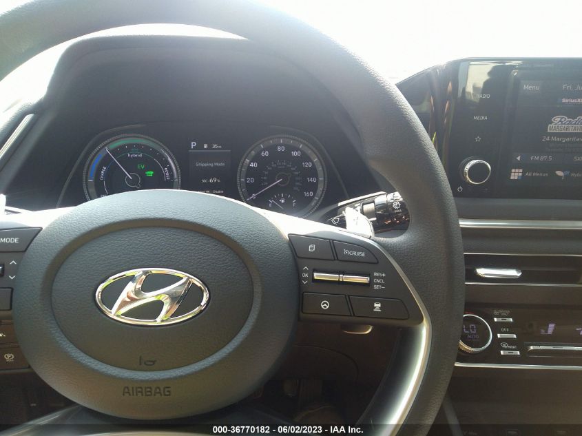 2023 HYUNDAI SONATA HYBRID BLUE - KMHL24JJ5PA067246