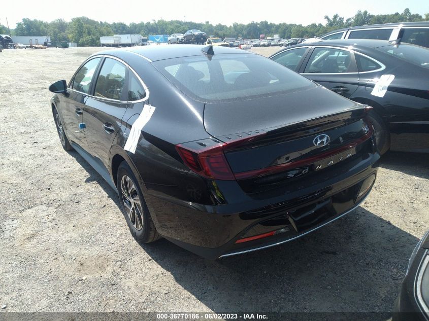 2023 HYUNDAI SONATA HYBRID BLUE - KMHL24JJXPA067288