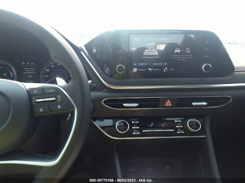 2023 HYUNDAI SONATA HYBRID BLUE - KMHL24JJXPA067288