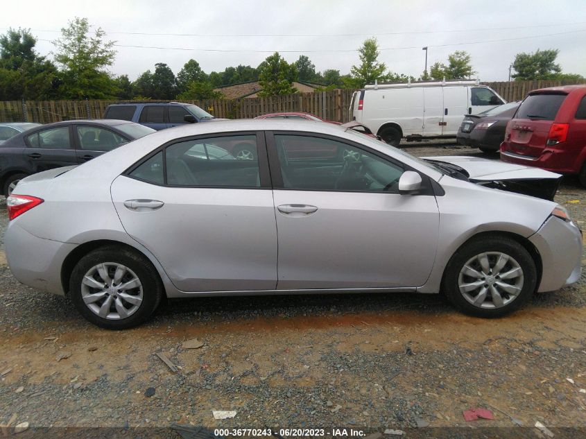 2016 TOYOTA COROLLA L/LE/S/S PLUS/LE PLUS - 2T1BURHE1GC653180