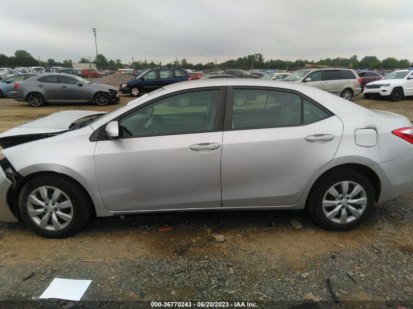 2016 TOYOTA COROLLA L/LE/S/S PLUS/LE PLUS - 2T1BURHE1GC653180
