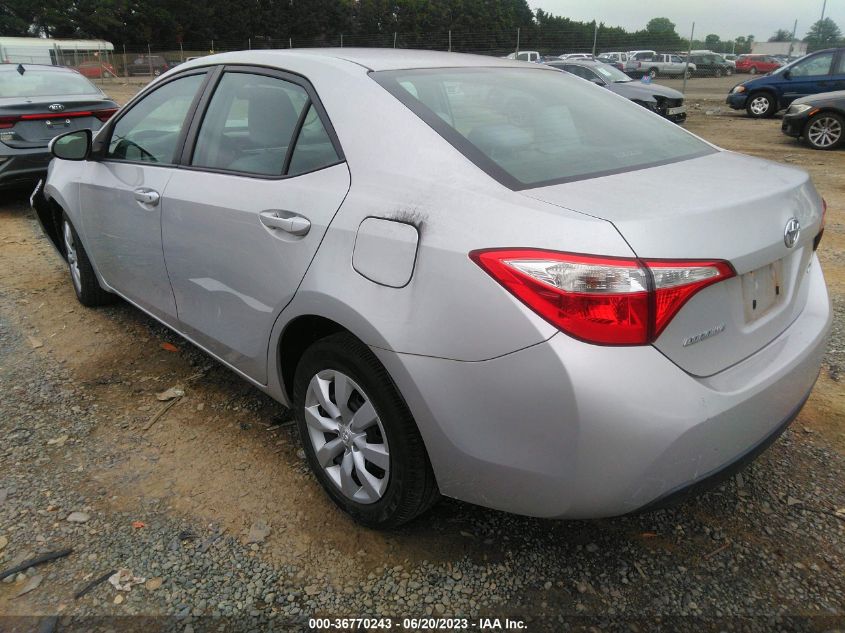 2016 TOYOTA COROLLA L/LE/S/S PLUS/LE PLUS - 2T1BURHE1GC653180