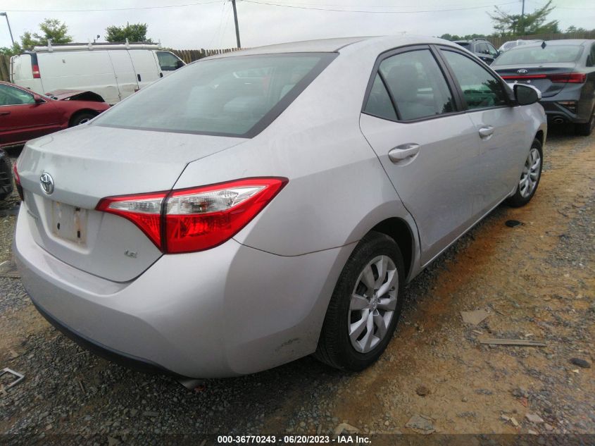2016 TOYOTA COROLLA L/LE/S/S PLUS/LE PLUS - 2T1BURHE1GC653180
