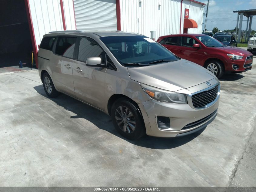 2015 KIA SEDONA LX - KNDMB5C16F6022569