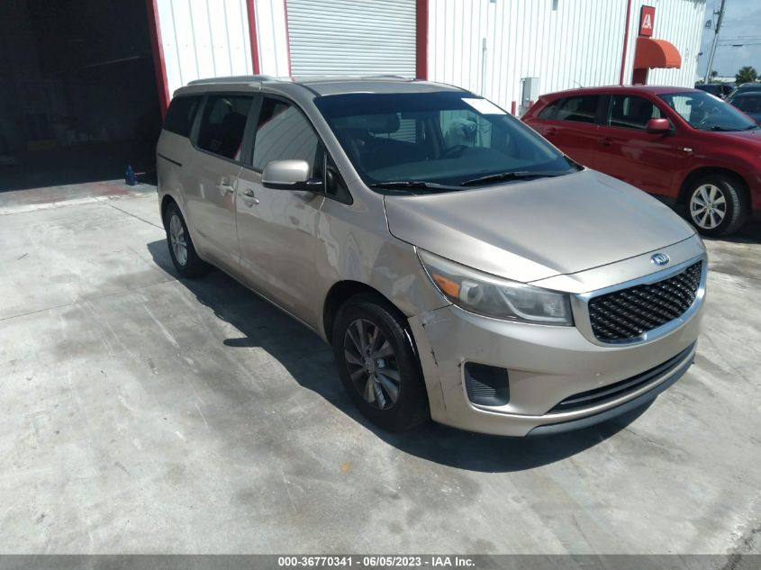 2015 KIA SEDONA LX - KNDMB5C16F6022569