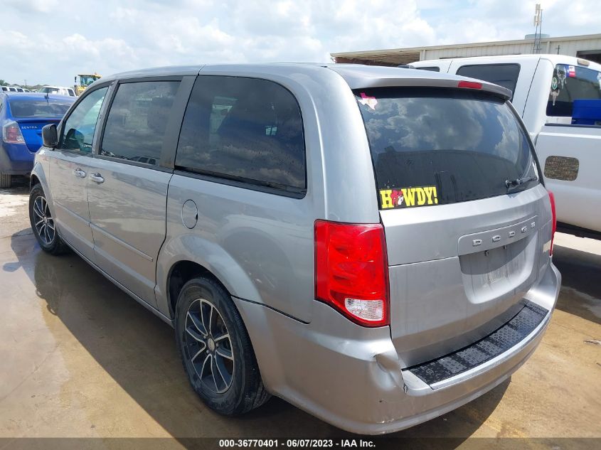 2015 DODGE GRAND CARAVAN SE - 2C4RDGBGXFR581357