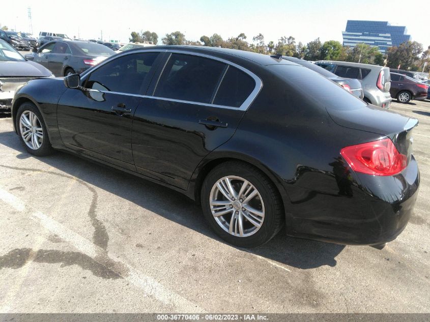 2013 INFINITI G37 SEDAN JOURNEY - JN1CV6AP3DM715921