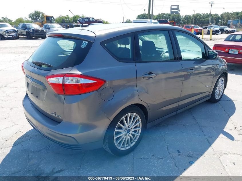 2013 FORD C-MAX HYBRID SE - 1FADP5AU2DL524921