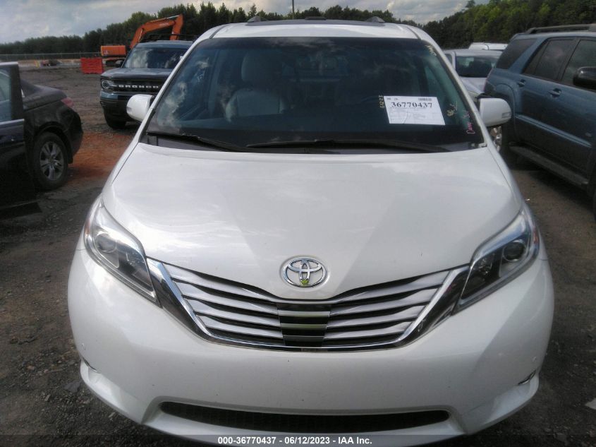 2016 TOYOTA SIENNA XLE/XLE AAS/LTD - 5TDYK3DC0GS759533