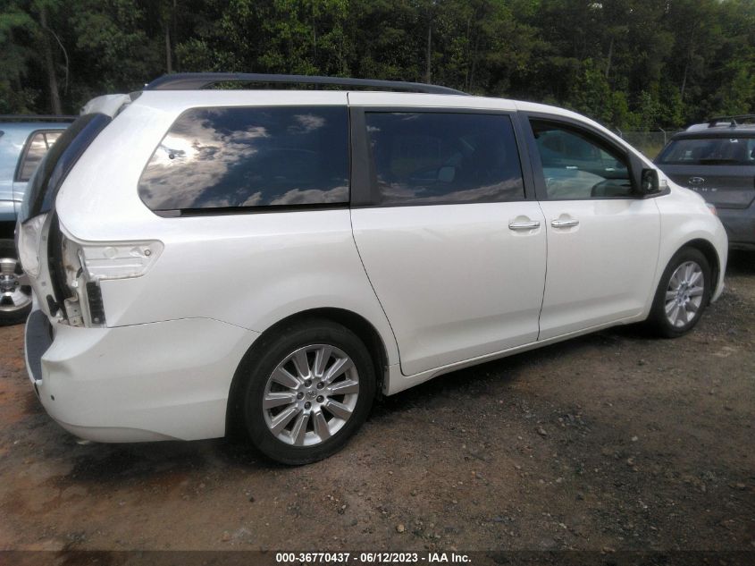 2016 TOYOTA SIENNA XLE/XLE AAS/LTD - 5TDYK3DC0GS759533