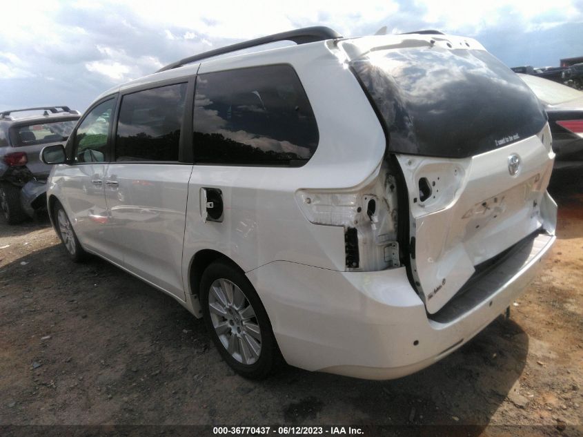 2016 TOYOTA SIENNA XLE/XLE AAS/LTD - 5TDYK3DC0GS759533