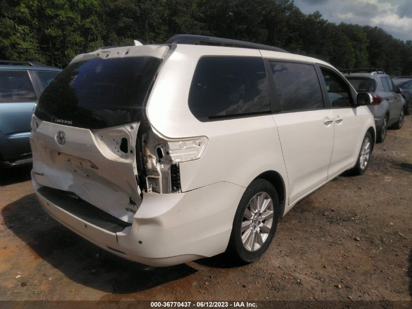 2016 TOYOTA SIENNA XLE/XLE AAS/LTD - 5TDYK3DC0GS759533