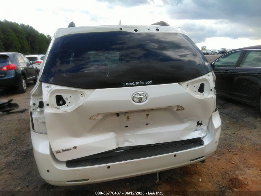 2016 TOYOTA SIENNA XLE/XLE AAS/LTD - 5TDYK3DC0GS759533