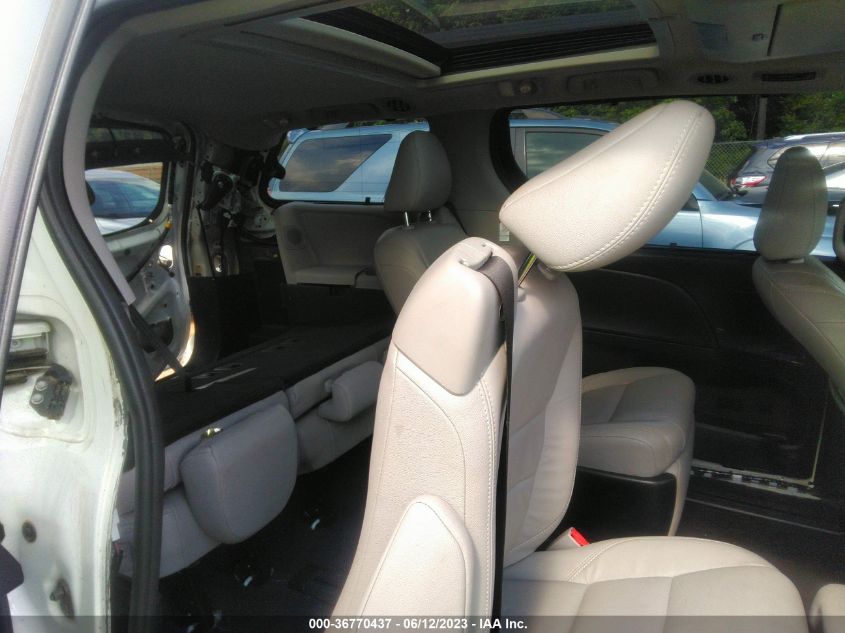 2016 TOYOTA SIENNA XLE/XLE AAS/LTD - 5TDYK3DC0GS759533