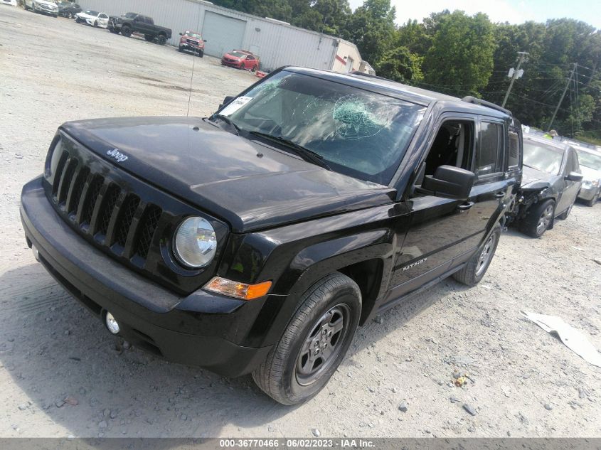2015 JEEP PATRIOT SPORT - 1C4NJPBB7FD186003