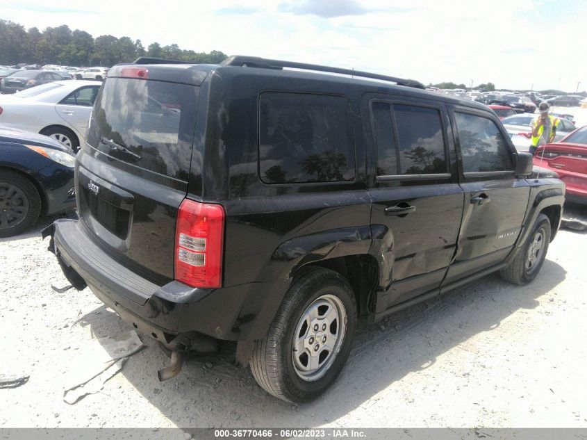 2015 JEEP PATRIOT SPORT - 1C4NJPBB7FD186003