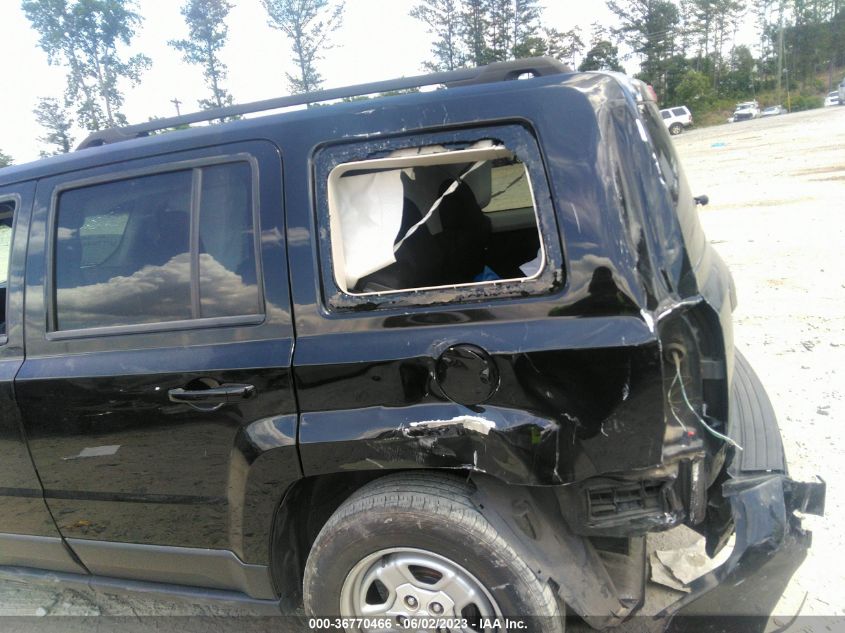 2015 JEEP PATRIOT SPORT - 1C4NJPBB7FD186003