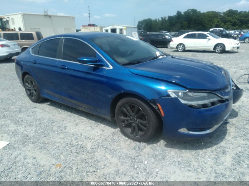 2016 CHRYSLER 200 LIMITED - 1C3CCCAB4GN141046