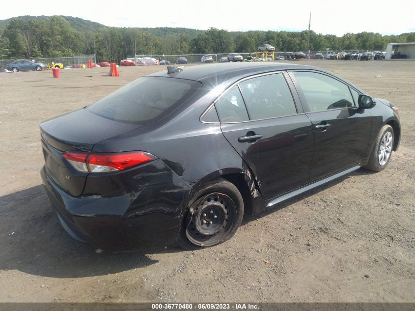 2020 TOYOTA COROLLA LE - JTDEPRAE3LJ008849